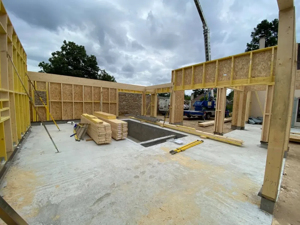 Charpente traditionnelle sur mesure près de Barbizon