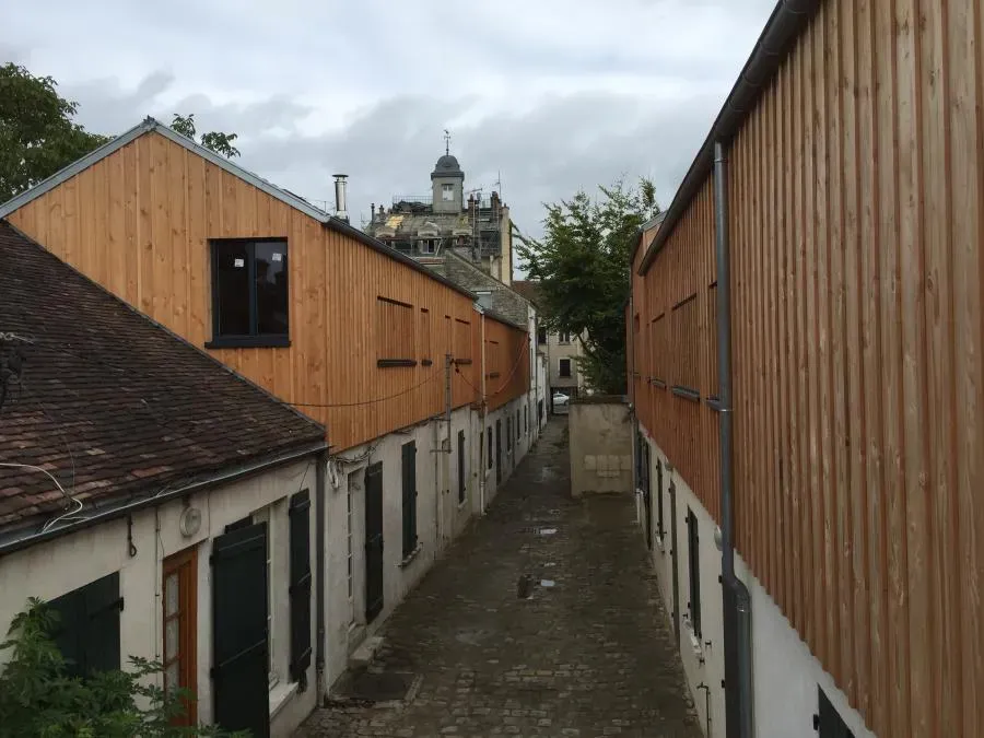 Bardage double batiment